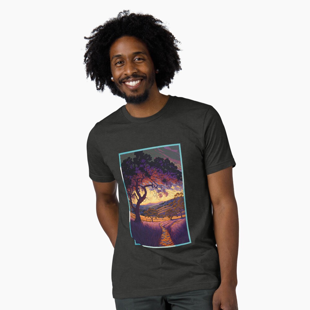 Aperçu de l'œuvre T-shirt chiné créée et vendue par novadreamart.