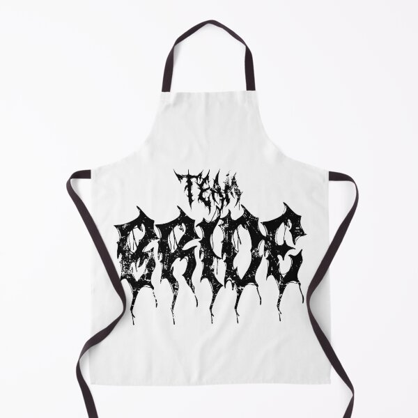 Item preview, Team Bride Bridesmaid Wedding Day In Death Metal Font Dark Letters designed and sold by brytfanna.