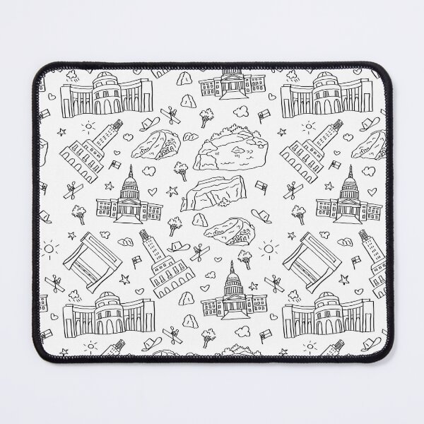 Item preview, Austin City, Texas USA Landmarks Handdrawn designed and sold by Sheridan T.