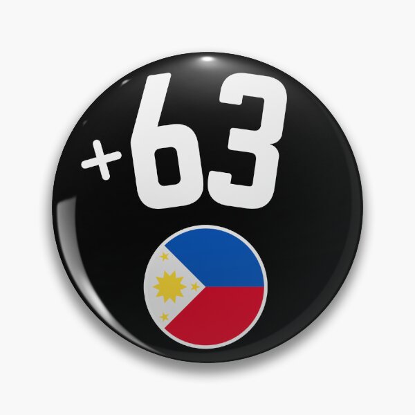 Item preview, PHILIPPINES country code pilipinas +63 badge designed and sold by LeddsoDello.