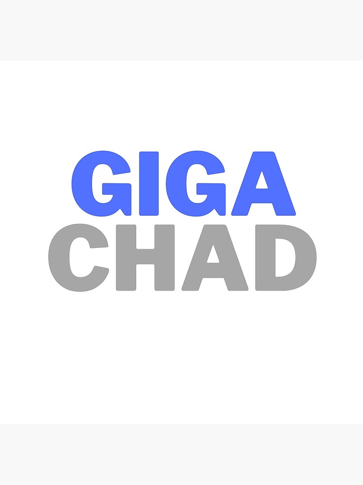 Giga Chad | Art Board Print