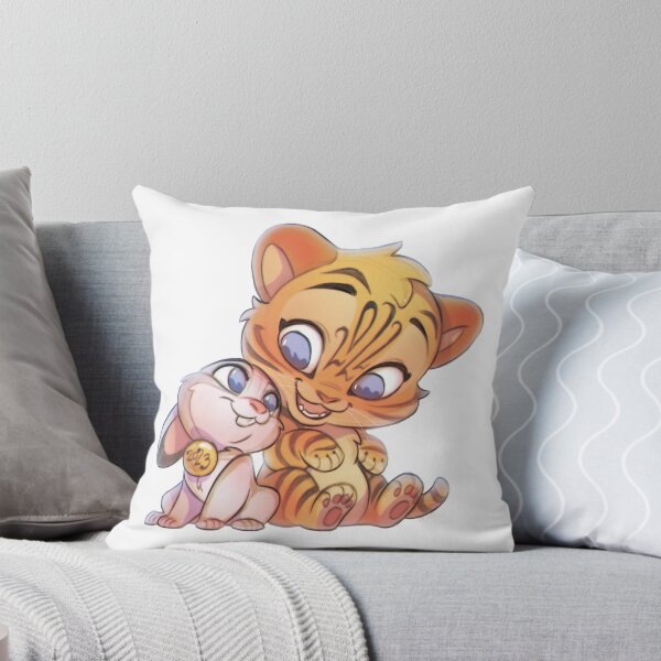 Item preview, Rabbit and Tiger designed and sold by vixiearts.