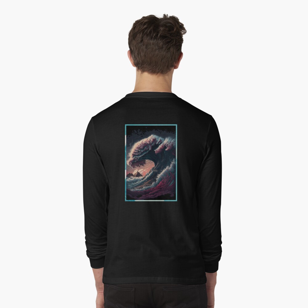 Aperçu de l'œuvre T-shirt manches longues créée et vendue par novadreamart.