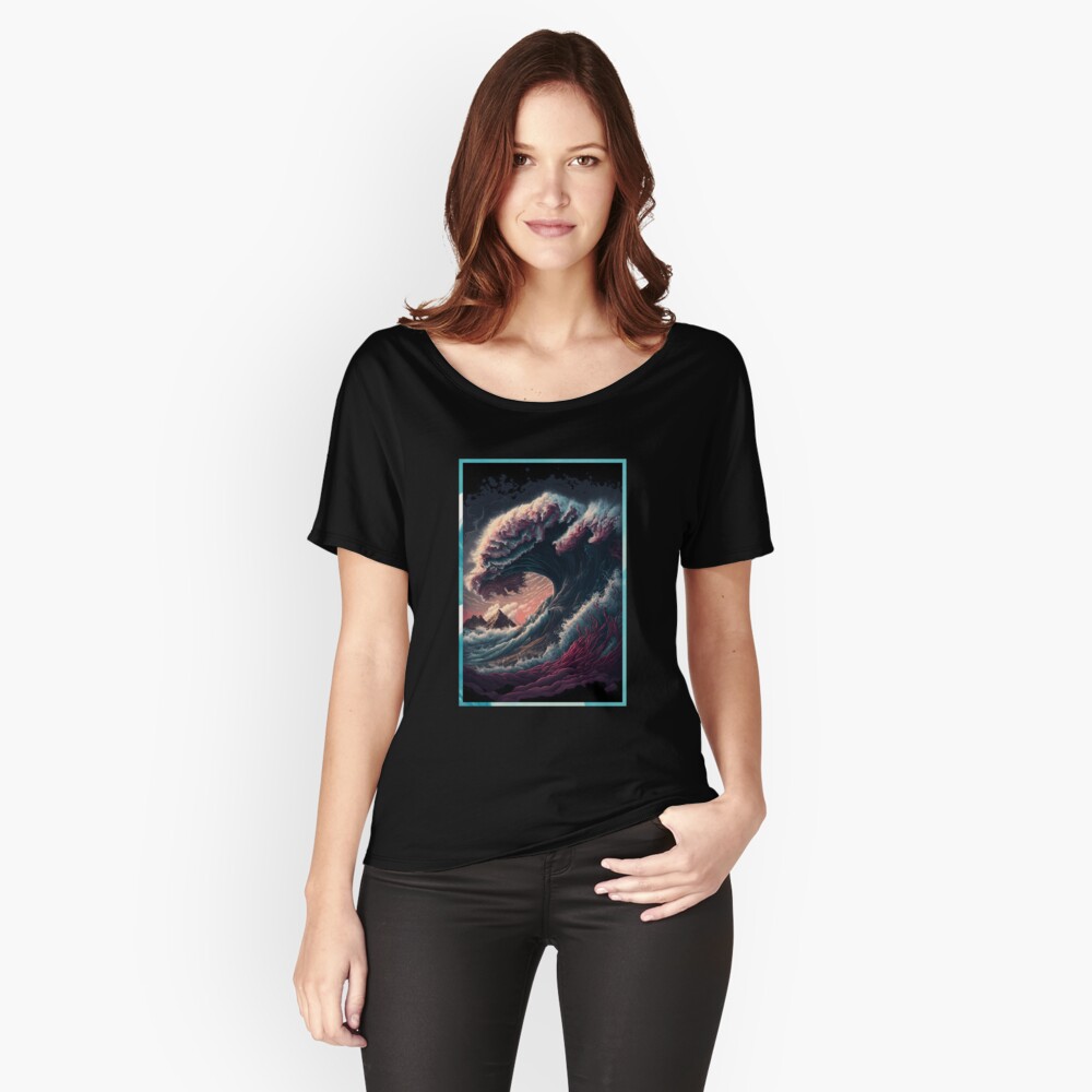 Aperçu de l'œuvre T-shirt coupe relax créée et vendue par novadreamart.
