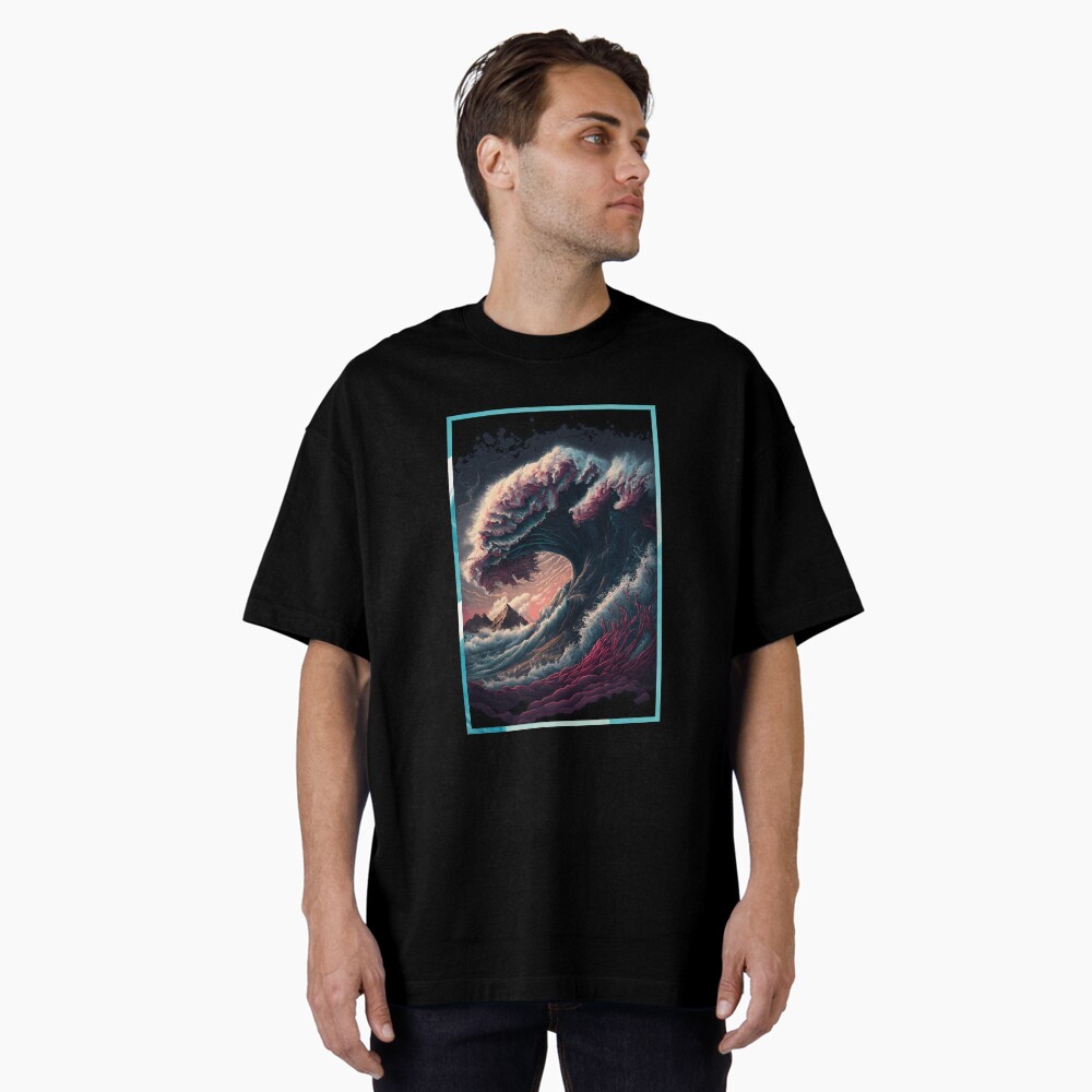 Aperçu de l'œuvre T-shirt oversize créée et vendue par novadreamart.