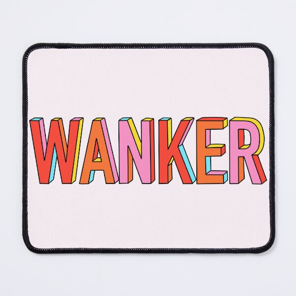 Item preview, Wanker In 3D Hand Drawn Lettering designed and sold by Adam Regester.