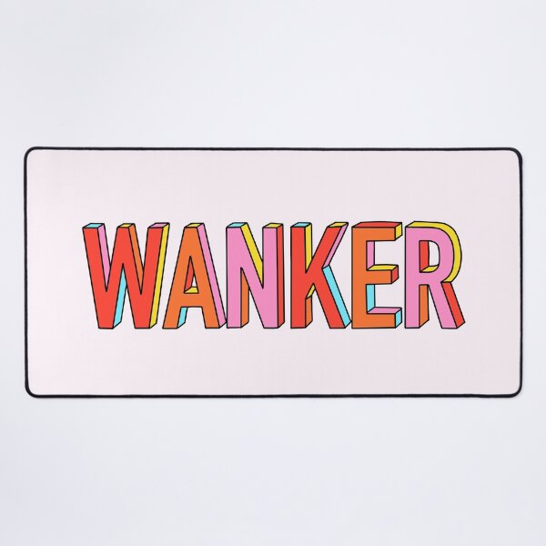 Item preview, Wanker In 3D Hand Drawn Lettering designed and sold by Adam Regester.