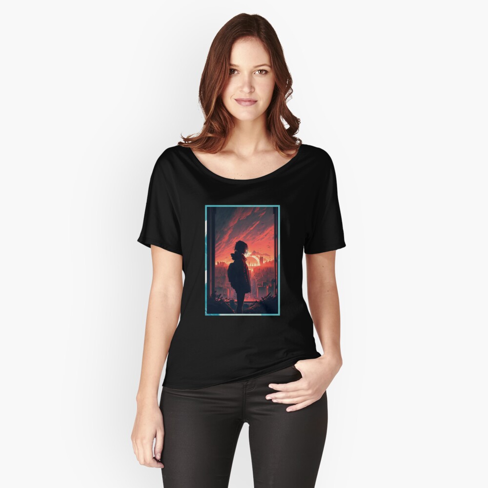 Aperçu de l'œuvre T-shirt coupe relax créée et vendue par novadreamart.