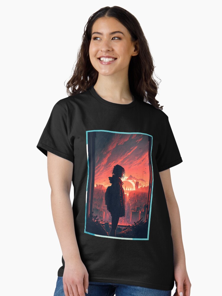 Aperçu 1 sur 7. T-shirt classique avec l'œuvre Nova Dream x AI - #25 créée et vendue par novadreamart.