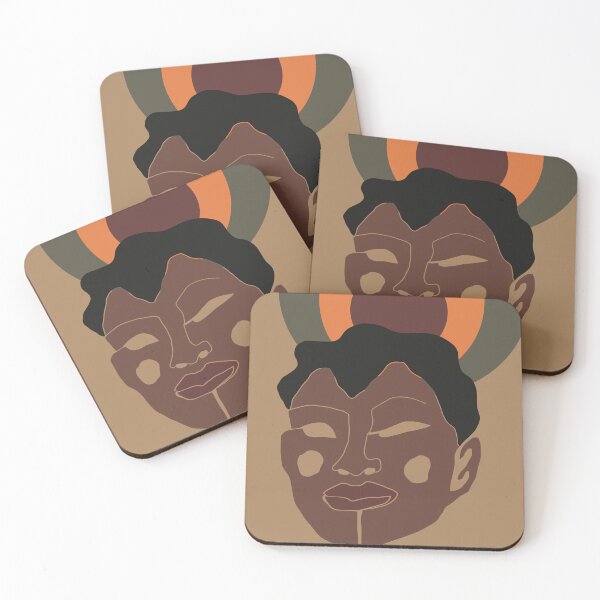 Item preview, Black Woman With Dimples designed and sold by PrintsbyPuleng.