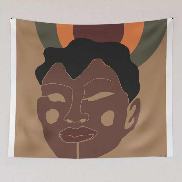 Item preview, Black Woman With Dimples designed and sold by PrintsbyPuleng.