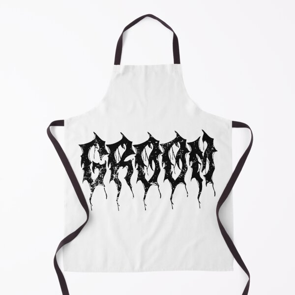 Item preview, Groom Wedding Day In Death Metal Font Dark Letters designed and sold by brytfanna.