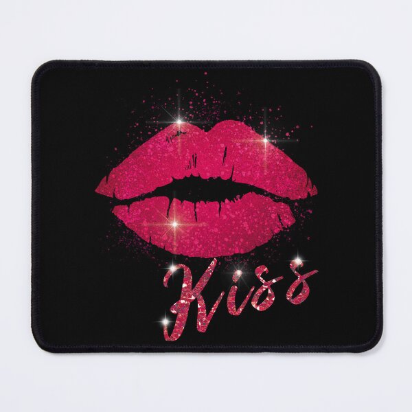 Item preview, Kiss shiny lips designed and sold by Monikatees.