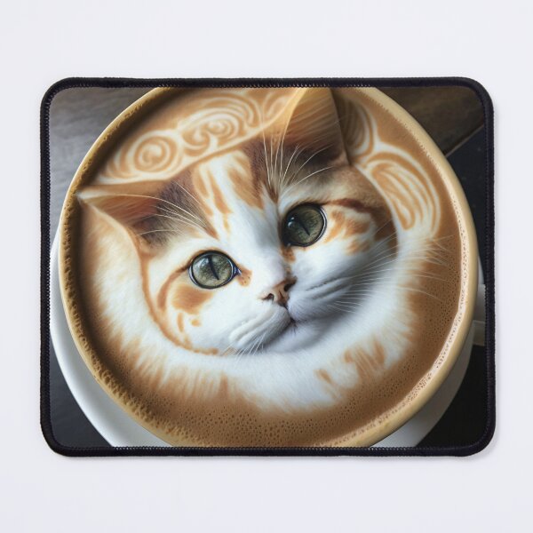 Item preview, Cat Latte Art Image designed and sold by Dannypryce.