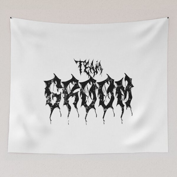 Item preview, Team Groom Groomsman Wedding Day In Death Metal Font Dark Letters designed and sold by brytfanna.
