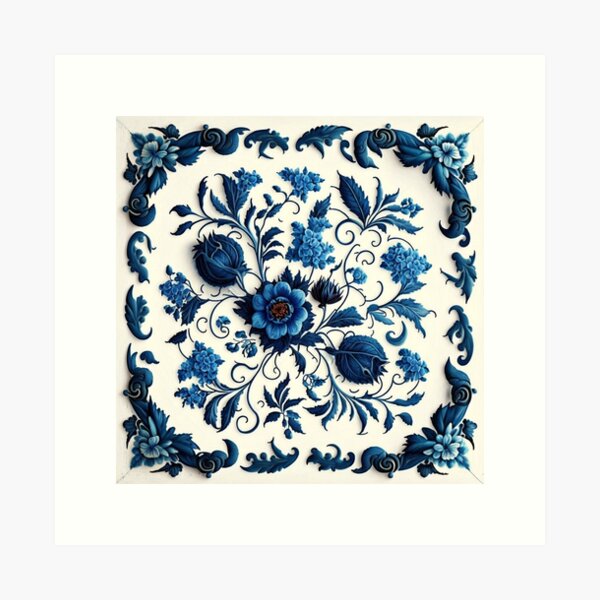 Item preview, Mystic Portuguese Tile designed and sold by artecomia.