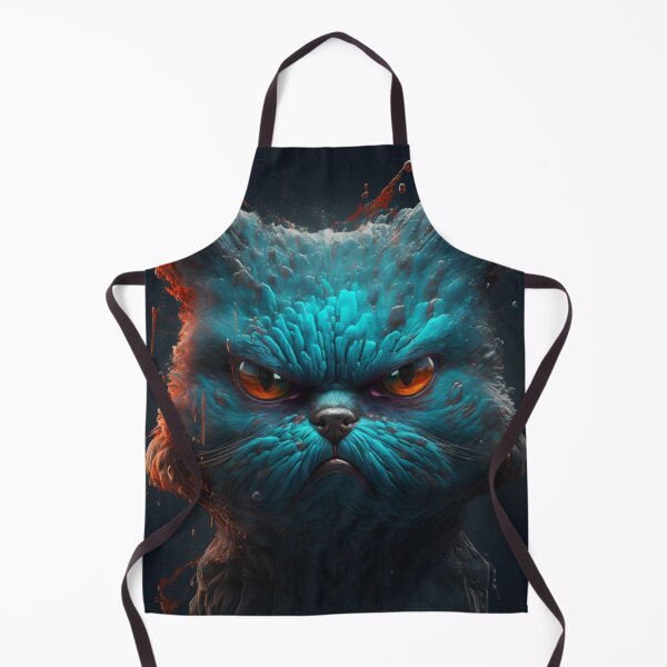 Item preview, angry cat face designed and sold by colorexz.
