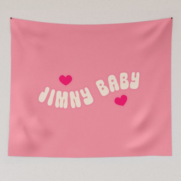 Item preview, Jimny Baby with Hearts Sticker | Valentine's Day Retro Pack designed and sold by stoicjimny.