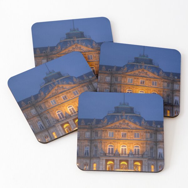 Item preview, Neus Castle at dusk, Stuttgart, Baden-Württemberg, Germany designed and sold by Torsten  Krüger.