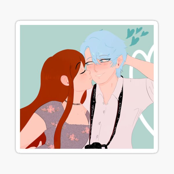 Flowers for you! Sticker