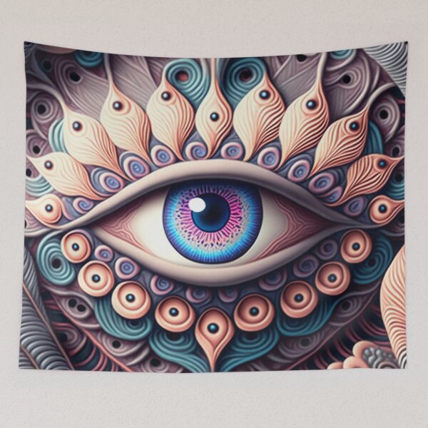 Item preview, Pattern - Abstract Eye v0.1 designed and sold by EnjoyDigitalArt.