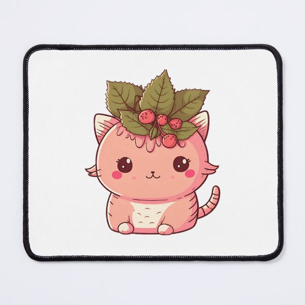 Item preview, Strawpurry the pink kitten designed and sold by Christolamber.