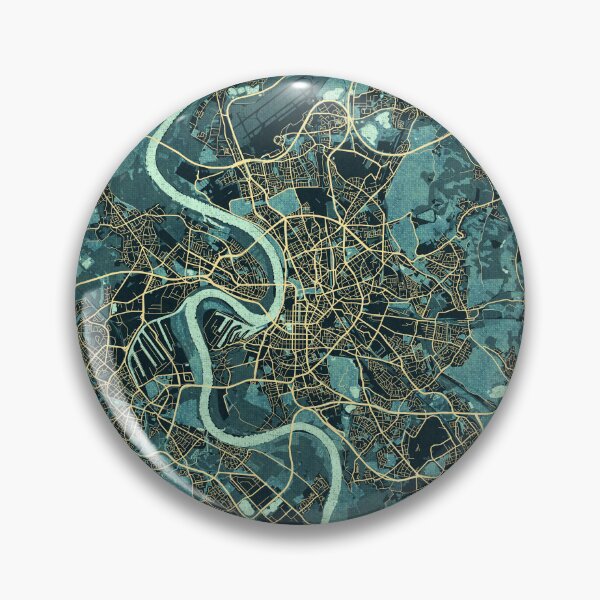 Item preview, Dusseldorf City Map of Germany - Summer designed and sold by deMAP.