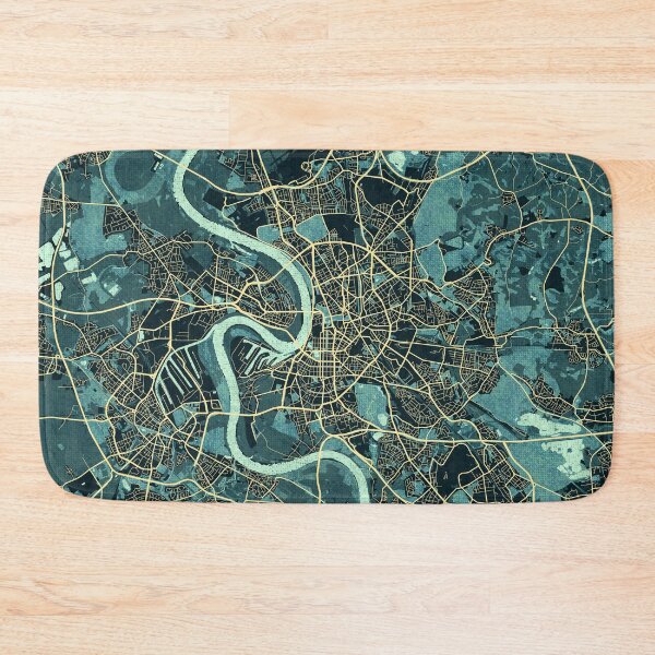 Item preview, Dusseldorf City Map of Germany - Summer designed and sold by deMAP.