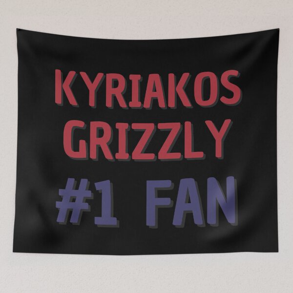 Item preview, Kyriakos Grizzly #1 Fan designed and sold by Rybariuns.