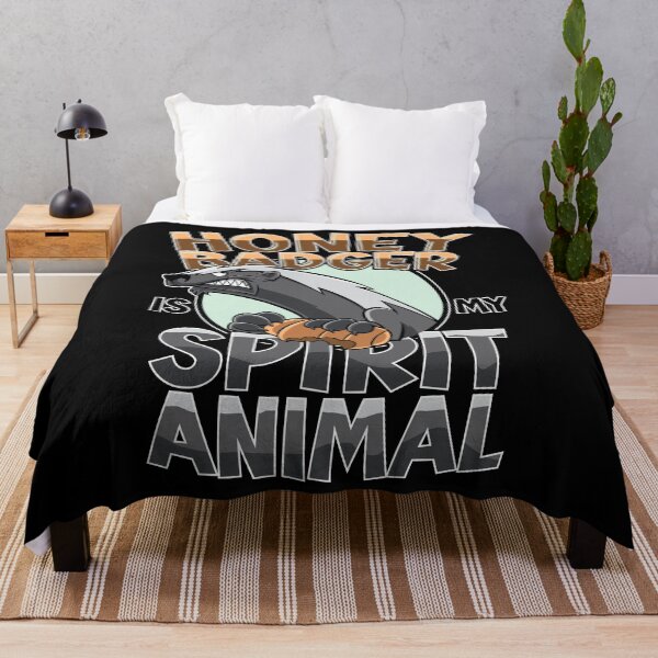 Item preview, Honey Badger Is My Spirit Animal designed and sold by AlanW1980.