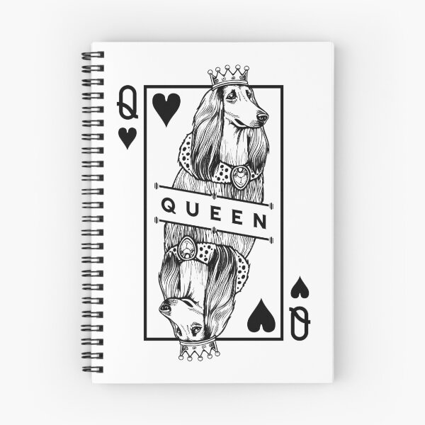 Item preview, Afghan Hound Queen Of Hearts Funny Tazi Dog Lover Pop Art designed and sold by GrandeDuc.