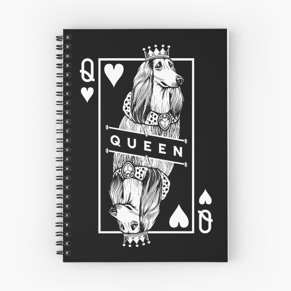 Item preview, Afghan Hound Queen Of Hearts Funny Tazi Dog Lover Pop Art designed and sold by GrandeDuc.