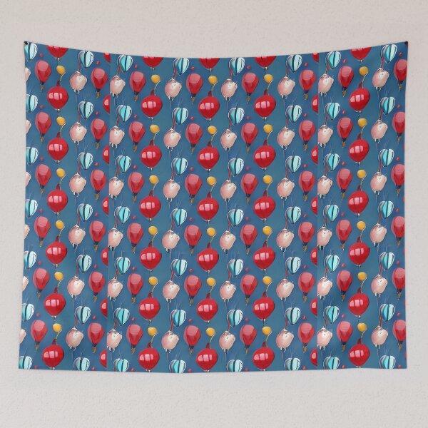 Item preview, Birthday Balloons Pattern designed and sold by pinkal.