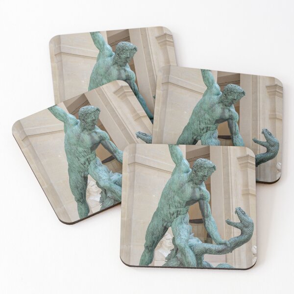 Item preview, Hercules Fighting Achelous Transformed into a Serpent designed and sold by Weston  Westmoreland.
