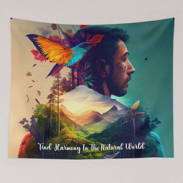 Item preview, live by the sun love by the moon, Find harmony in the natural world. designed and sold by The-Dark-Art.