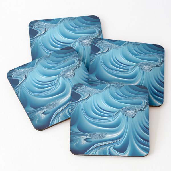 Item preview, "Alexa" - Aqua Blue - A Graphic Design Collection Inspired by the Depth and Brilliance of Water designed and sold by HiArtify ❤️.
