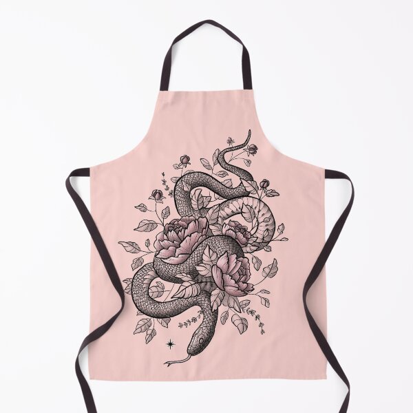 Item preview, Snake and three Roses Tattoo designed and sold by Johanna-Draws.