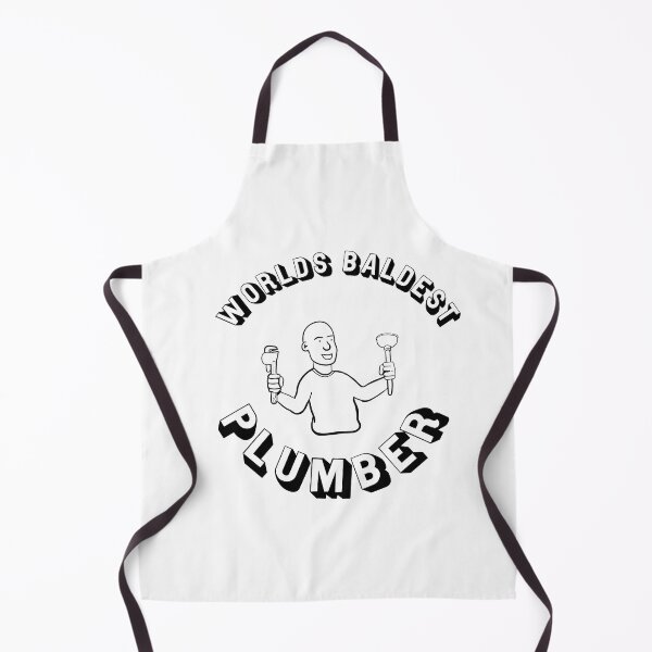 Item preview, World's Baldest Plumber designed and sold by westandgeneral.