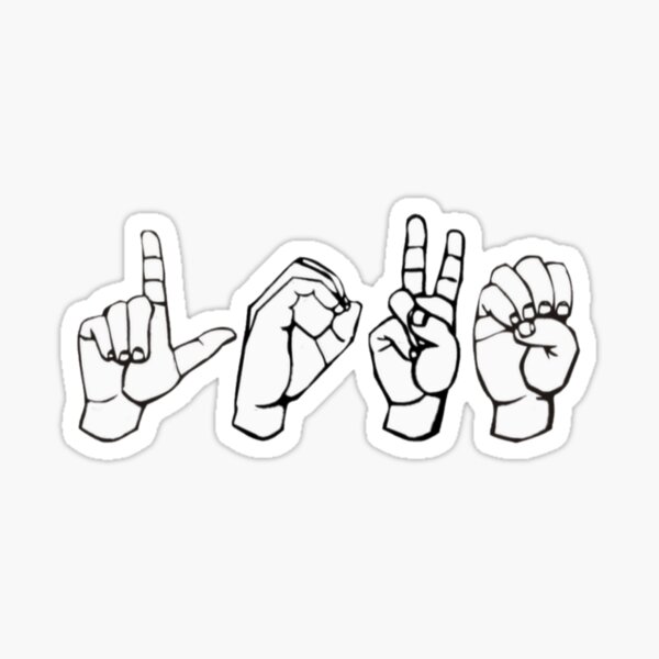 LOVE Sticker
