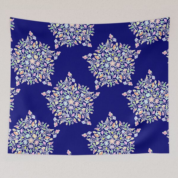Item preview, Indian floral decor design designed and sold by Charmy Design.