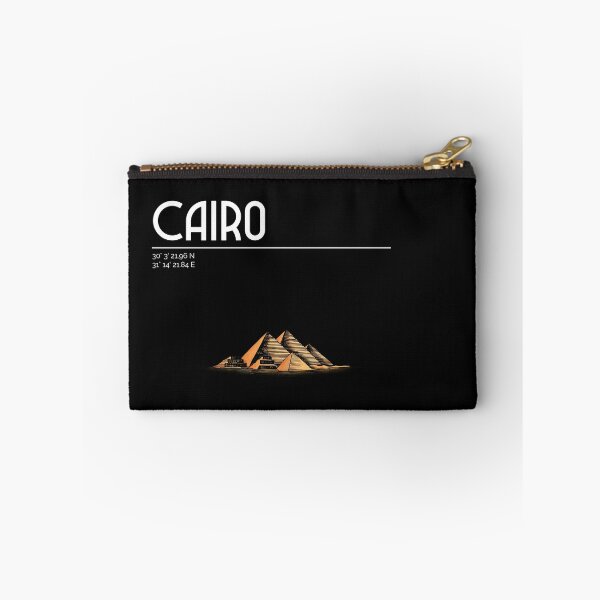 Item preview, Cairo, Pyramids of Gizeh, coordinates designed and sold by STELATO.