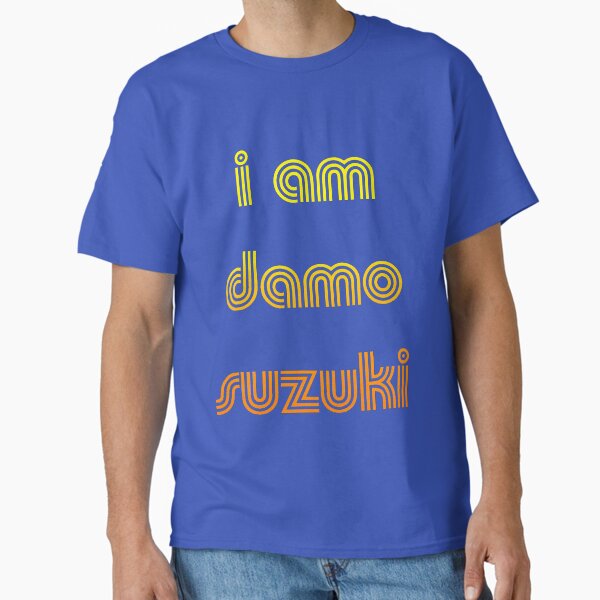 Vista previa del artículo con la obra «yo soy damo suzuki», diseñado y vendido por dirtyheads.