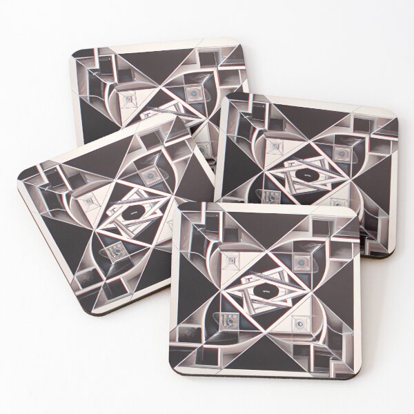 Item preview, Kaleidoscope Abstract Coffee Table designed and sold by AbstraktTheArt.