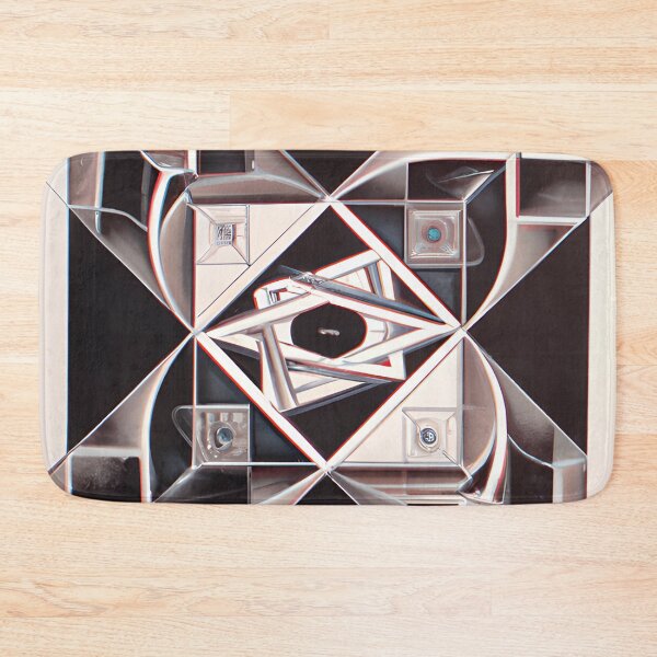 Item preview, Kaleidoscope Abstract Coffee Table designed and sold by AbstraktTheArt.
