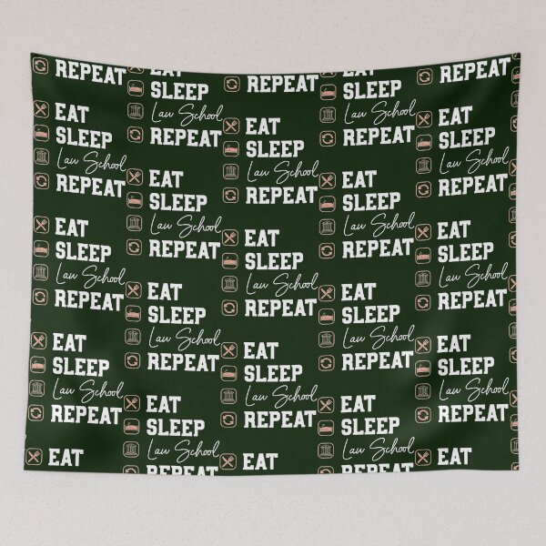 Item preview, Law School Eat Sleep Repeat Future Lawyer Law Student Gift   designed and sold by CosimarDoris.
