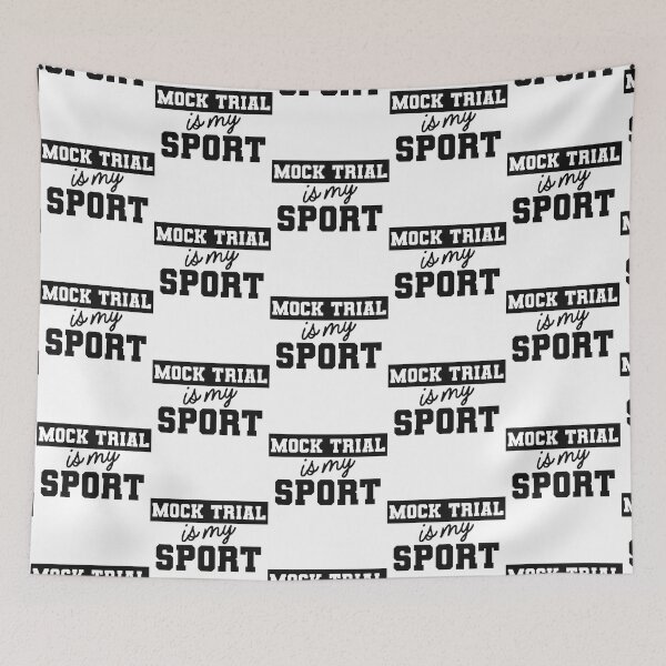 Item preview, Law Student - Mock Trial is my sport   designed and sold by CosimarDoris.