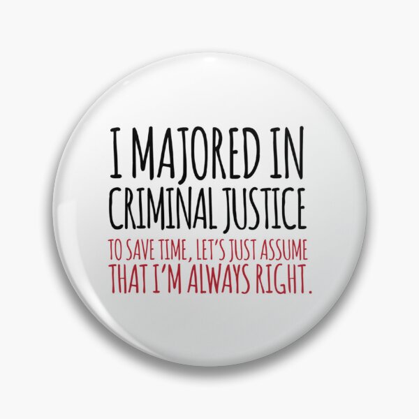 Item preview, Majored in Criminal Justice   designed and sold by CosimarDoris.