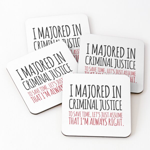 Item preview, Majored in Criminal Justice designed and sold by CosimarDoris.