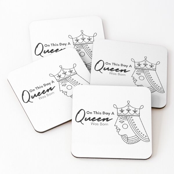 Item preview, On This Day A Queen Was Born - Birthday Quotes Aesthetic designed and sold by shellagrash.