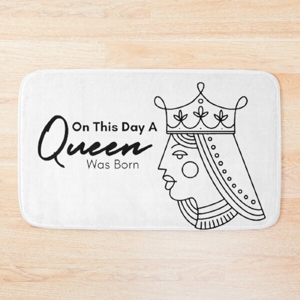 Item preview, On This Day A Queen Was Born - Birthday Quotes Aesthetic designed and sold by shellagrash.